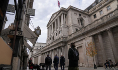 Conférence de presse sur le rapport de politique monétaire de la Banque d'Angleterre, à Londres