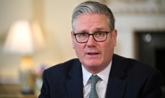 Le Premier ministre britannique Keir Starmer à Downing Street, le 16 avril 2026 à Londres ( POOL / Leon Neal )