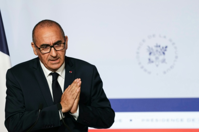 Le ministre de l'Intérieur Laurent Nuñez le 22 juillet 2026 à Paris ( AFP / Dimitar DILKOFF )