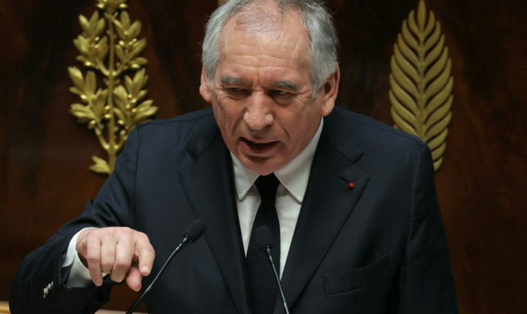 Le Premier ministre François Bayrou a proposé l''idée d'un conclave sur les retraites le 14 janvier dans son discours de politique générale ( AFP / THOMAS SAMSON )