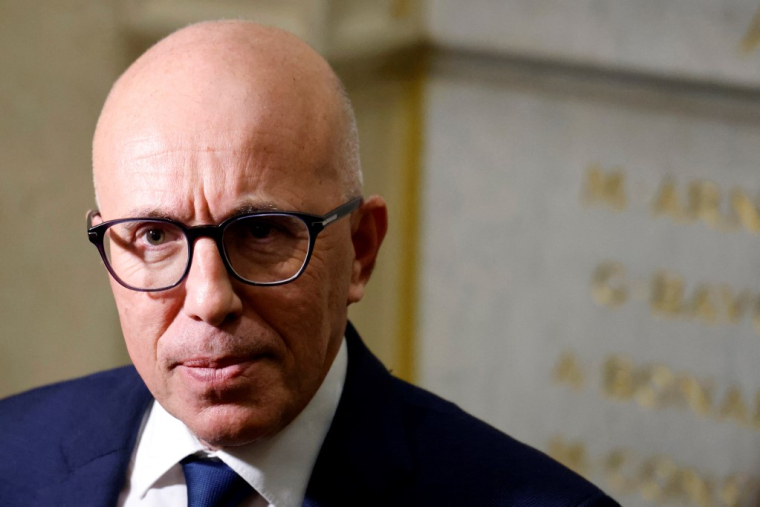 Éric Ciotti à Paris, le 19 décembre 2023. ( AFP / LUDOVIC MARIN )