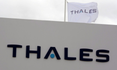 Le contrat lié à la future constellation européenne de satellites Iris2 a contribué au bond des commandes du groupe de haute technologie Thales ( AFP / Eric PIERMONT )