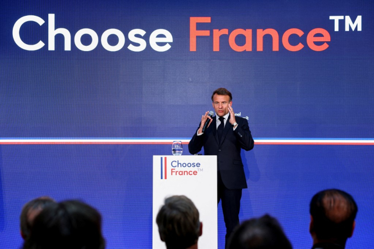 L'édition 2026 du sommet Choose France aura lieu le 1er juin (illustration) ( POOL / GONZALO FUENTES )