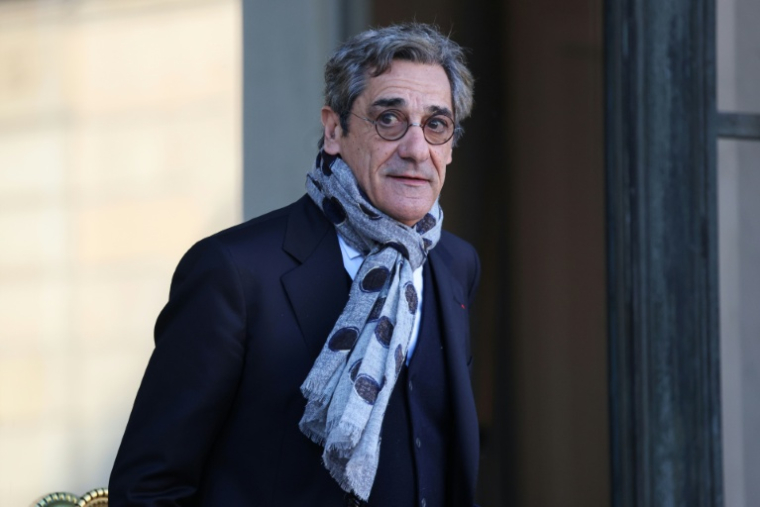 Le ministre du Commerce Serge Papin, le 4 février 2026, à Paris ( AFP / Ludovic MARIN )