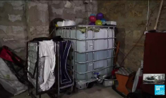 Guerre en Ukraine : à Mykolaïv, le quotidien d'une famille dans un garage