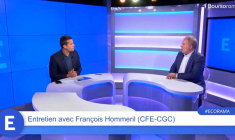 François Hommeril (CFE-CGC) : "Le CAC40 ne dit rien de l'activité économique en France !"