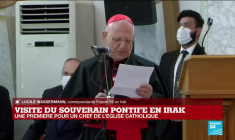 Visite du souverain pontife en Irak : une première pour un chef de l'Église catholique