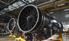 CS Group a notamment été retenu par Safran pour les travaux d'évolution autour du M88, le réacteur qui équipe le Rafale. (crédit photo : Safran)