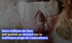 Rio en mode Shakira: concert géant de la star latine sur la plage de Copacabana
