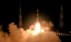 Les deux satellites SDX01 et SDX02 ont été lancés le 30 décembre 2024 depuis la base spatiale de Sriharikota ( Indian Space Research Organisati / HANDOUT )
