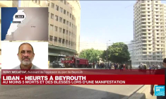 Heurts à Beyrouth au Liban : "C'est vraiment effrayant, on se demande quand ça va s'arrêter"