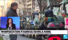 Manifestation d'agriculteurs à Paris : ils protestent contre l'interdiction des néonicotinoïdes