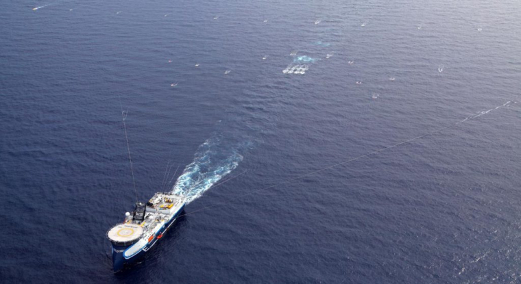 Oceanic Sirius, un des navires de CGG. (© CGG)