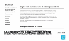 Lancement du parquet européen, nouvelle instance de lutte contre la fraude et la corruption