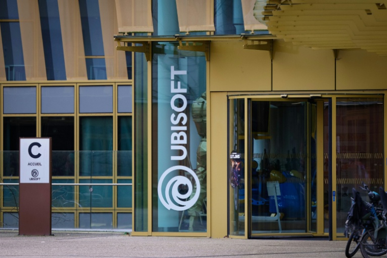 Le siège d'Ubisoft à Saint-Mandé, en région parisienne, le 10 février 2026 ( AFP / GEOFFROY VAN DER HASSELT )