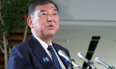 Japanese Prime Minister Shigeru Ishiba faces a reckoning from voters in upper house elections ( JIJI Press / STR )