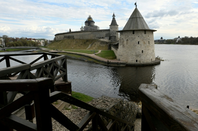 Le kremlin de Pskov, le 17 avril 2026 en Rusie (  / Olga MALTSEVA )