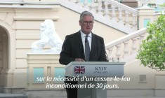 Starmer à Kiev: "Unité absolue" entre l'Ukraine et ses alliés sur la proposition de trêve