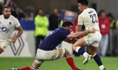 Charles Ollivon lors d'un match du tournois des six nations