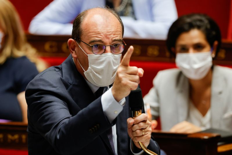 CORONAVIRUS: CASTEX TABLE SUR UNE PROMULGATION DÉBUT AOÛT DE LA LOI "PASS SANITAIRE"