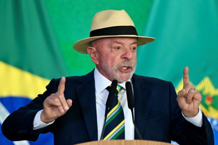 Le président brésilien Luiz Inacio Lula da Silva, le 3 septembre 2026 à Brasilia ( AFP / Evaristo Sa )