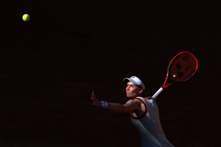Elena Rybakina en action