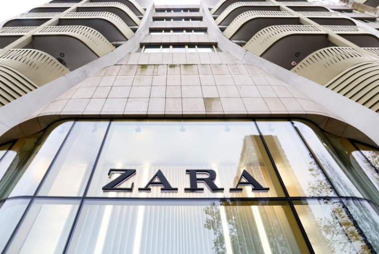 Un magasin de vêtements Zara à Bruxelles