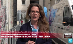 Législatives : l'extrême droite en tête, un barrage s'organise pour le second tour