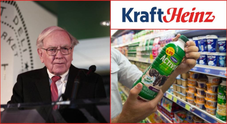 Le départ de Warren Buffet du conseil de Kraft Heinz ouvre la porte à des acquisitions de la part du géant américain. (© Danone / Kraft Heinz / B. Pugliano / AFP)