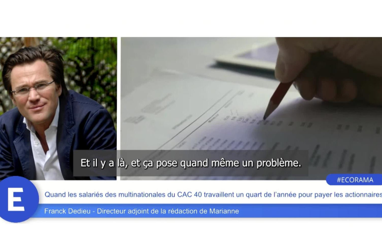 Quand les salariés des multinationales du CAC 40 travaillent un quart de l'année pour payer les actionnaires !