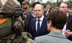 MACRON, SCHOLZ ET DRAGHI À KYIV POUR AFFICHER LEUR SOLIDARITÉ