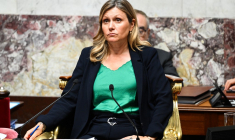 Yaël Braun-Pivet à Paris, le 12 juin 2023. ( AFP / BERTRAND GUAY )