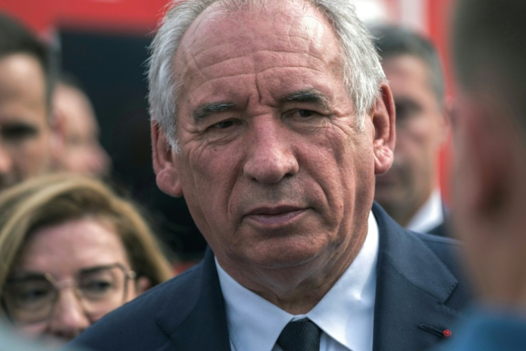 Le Premier ministre François Bayrou à Saint-Laurent-de-la-Cabrerisse le 6 août 2025. ( AFP / Idriss BIGOU-GILLES )