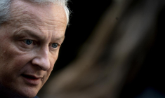 Bruno Le Maire, le 12 avril 2023, à Washington ( AFP / STEFANI REYNOLDS )