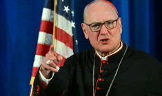 Le cardinal américain Timothy Michael, à Rome le 9 mai 2025 ( AFP / Alberto PIZZOLI )