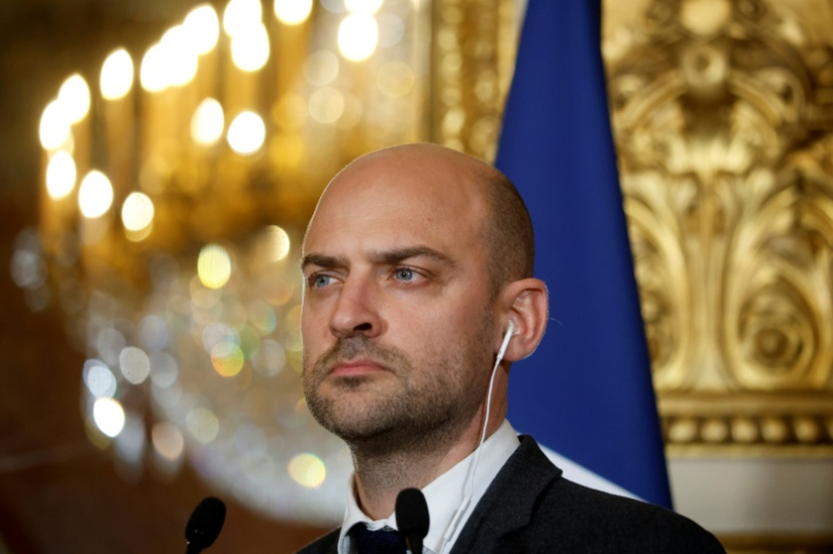 Le ministre français des Affaires étrangères Jean-Noël Barrot à Paris, le 7 janvier 2025  ( POOL / Yoan VALAT )