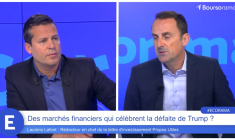 Des marchés financiers qui célèbrent la défaite de Trump ?
