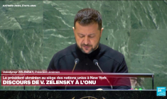 REPLAY - États-Unis : retrouvez le discours de Volodymyr Zelensky à l'ONU