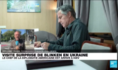 Ukraine : visite surprise d'Antony Blinken à Kiev