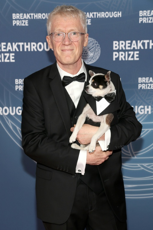Emmanuel Mignot à la cérémonie du prix Breakthrough le 5 avril 2025 à Santa Monica, en Californie, aux Etats-Unis ( GETTY IMAGES NORTH AMERICA / Phillip Faraone )