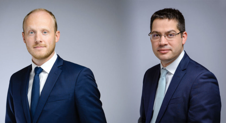 Basile Devedjian et Benoît Peloille, co-gérants du fonds Vega Millenials. (© DR)