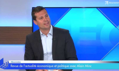 "Je ne vois pas venir une crise bancaire mais plutôt une crise des marchés !" Alain Minc
