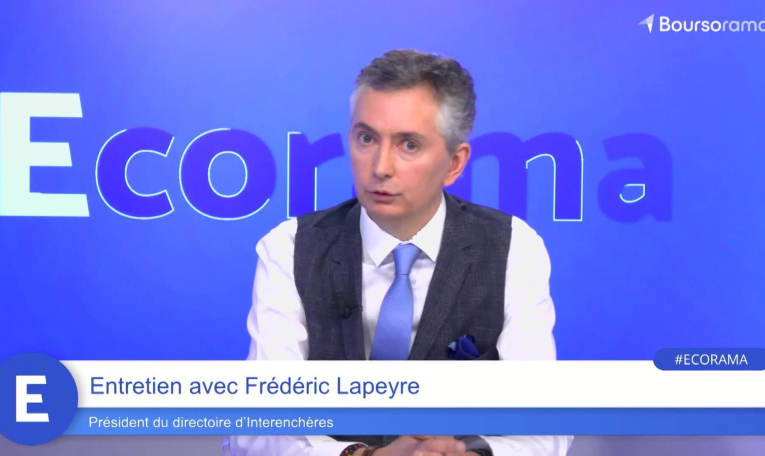 Frédéric Lapeyre (Interenchères) : "Malgré la bataille des enchères, on constate 60% de réduction par rapport au prix de neuf, voire au-delà !"