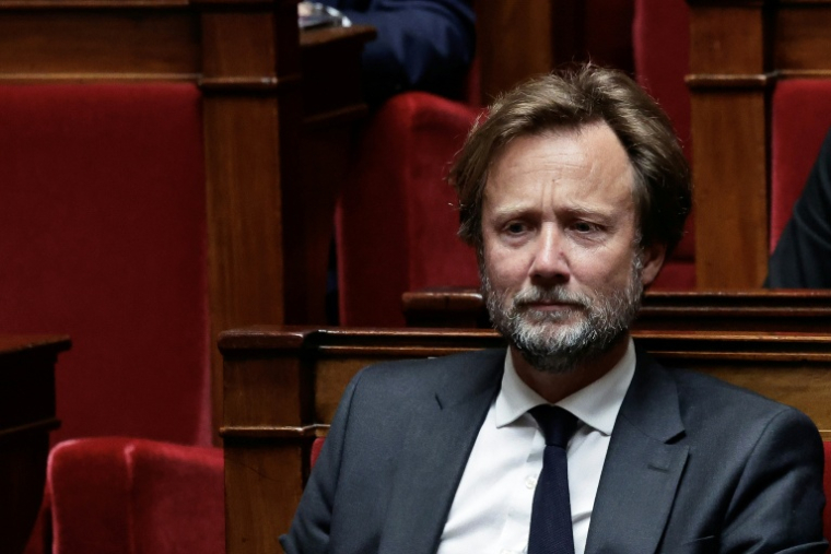 Le chef des députés socialistes Boris Vallaud à l'Assemblée nationale, à Paris, le 6 mai 2026 ( AFP / STEPHANE DE SAKUTIN )
