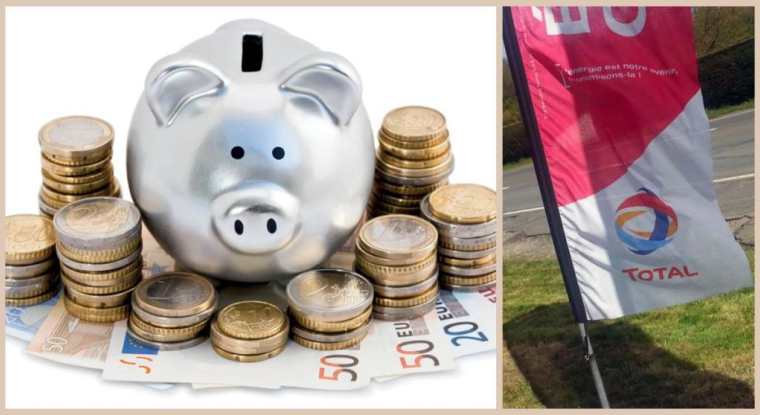 Le dividende de Total offre un rendement supérieur à 5% par an. (© Fotolia / L. Grassin)