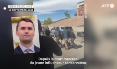 Etats-Unis: l'assassin présumé de Charlie Kirk arrêté