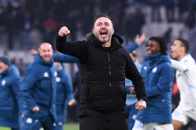 Roberto De Zerbi totalement fan de l'OM et du Vélodrome