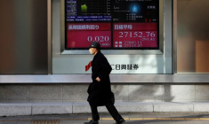 L'INDICE NIKKEI À TOKYO FINIT EN BAISSE DE 0,38%