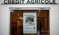 Le logo du Crédit Agricole à Nantes