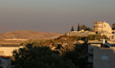 Le village chrétien de Taybeh, le 8 septembre 2026 en Cisjordanie occupée ( AFP / Zain JAAFAR )